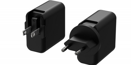 HNP40F-2CPD - Adapter 40 Watt,2x PD USB Type-C, Black