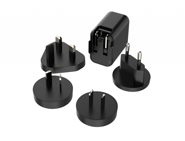 HNP20F-CPDV3 – HN-Power Interchangeable GaN USB 1xType-C Steckernetzteil 20 Watt