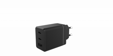 HNP67EU-2C1A – HN-Power GaN USB 2xType-C+ 1xA Steckernetzteil 67 Watt