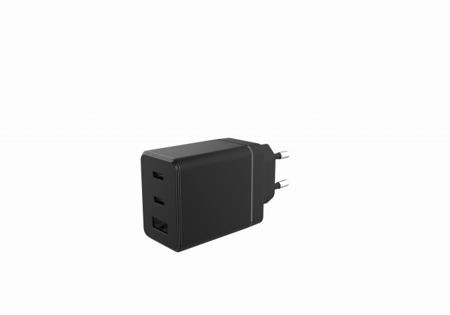 HNP67EU-2C1A – HN-Power GaN USB 2xType-C+ 1xA Steckernetzteil 67 Watt